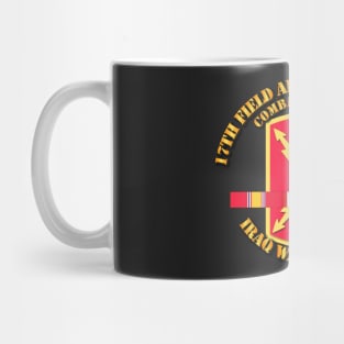 Army - 17th FA Bde - Iraq Vet  w SVC Ribbons Mug